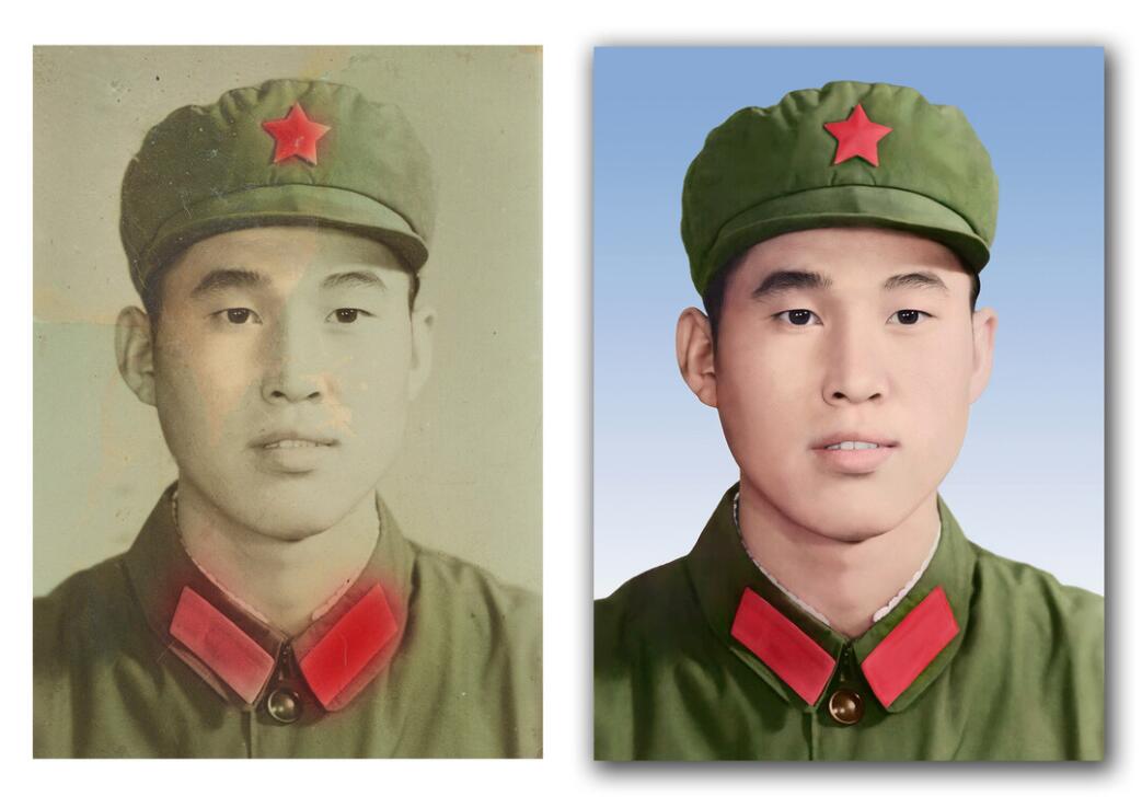 岗巴破损照片修复-18